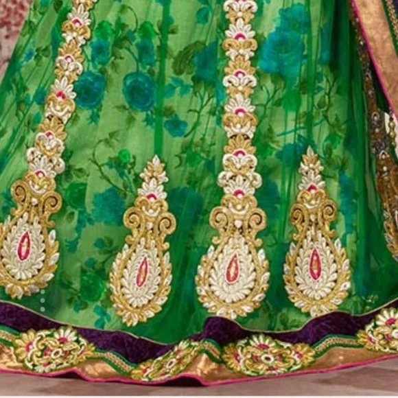 A line Lehenga Choli - Picture 6 of 11